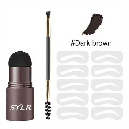 Waterproof Eyebrow Stamp Set Light Brown