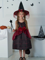 Girl's Halloween A Line Dress Costume & Accessories
