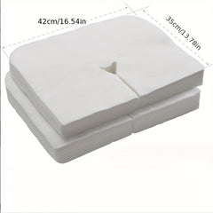 100pcs Disposable Face Cradle Covers for Massage Tables Chairs Spa Bed