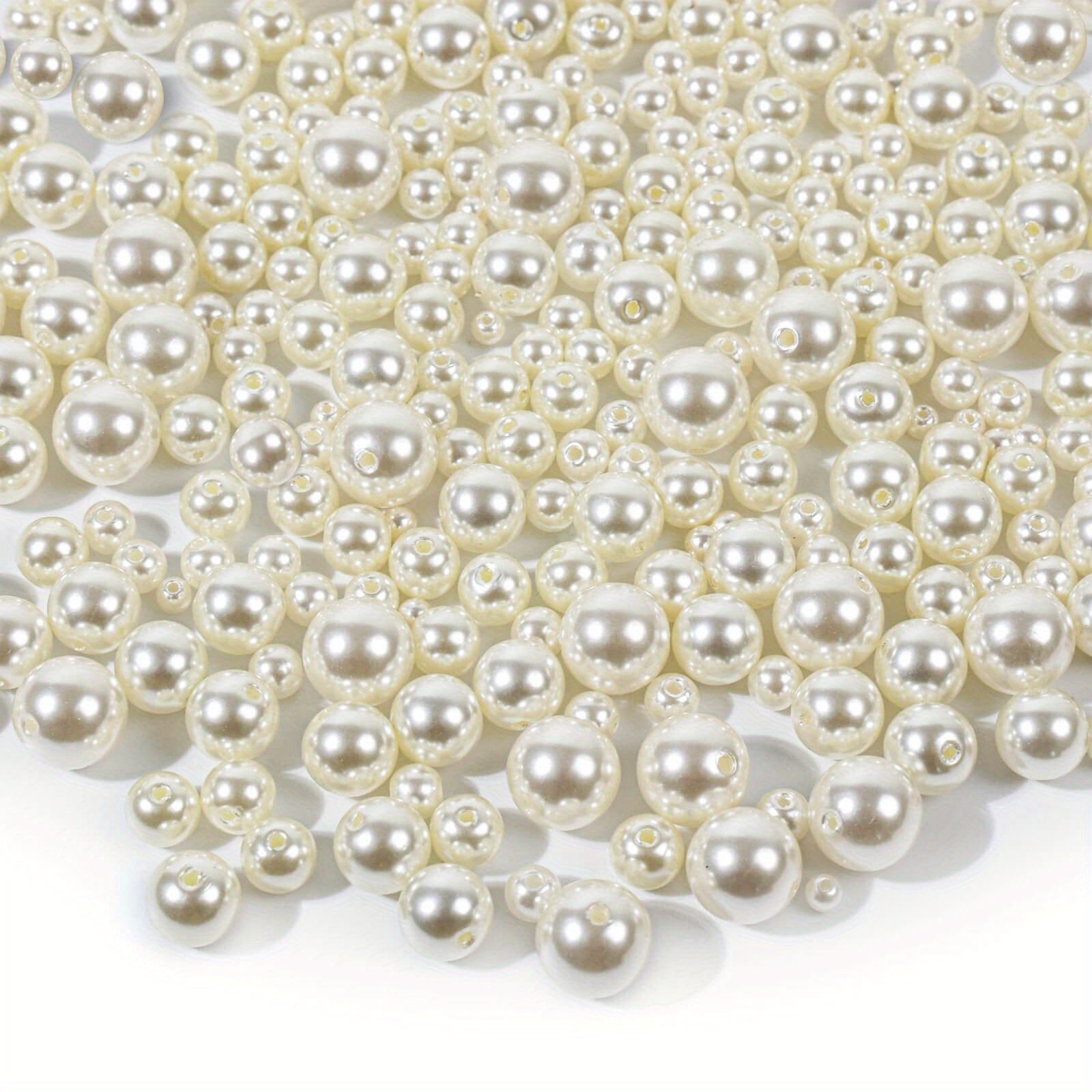 Ivory Pearl Craft Beads Loose Pearls For Jewelry Making