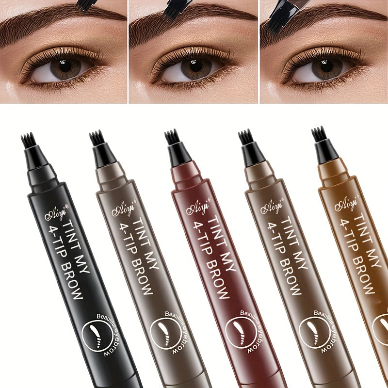 Liquid Eyebrow Pen Waterproof Smudge Proof Microblading Pencil