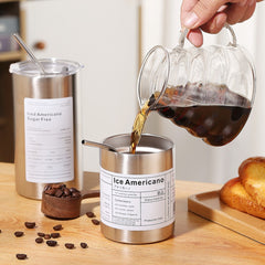 304 Stainless Steel Coffee Mug 320ml Double Wall Insulated Travel Tumbler Leakpr