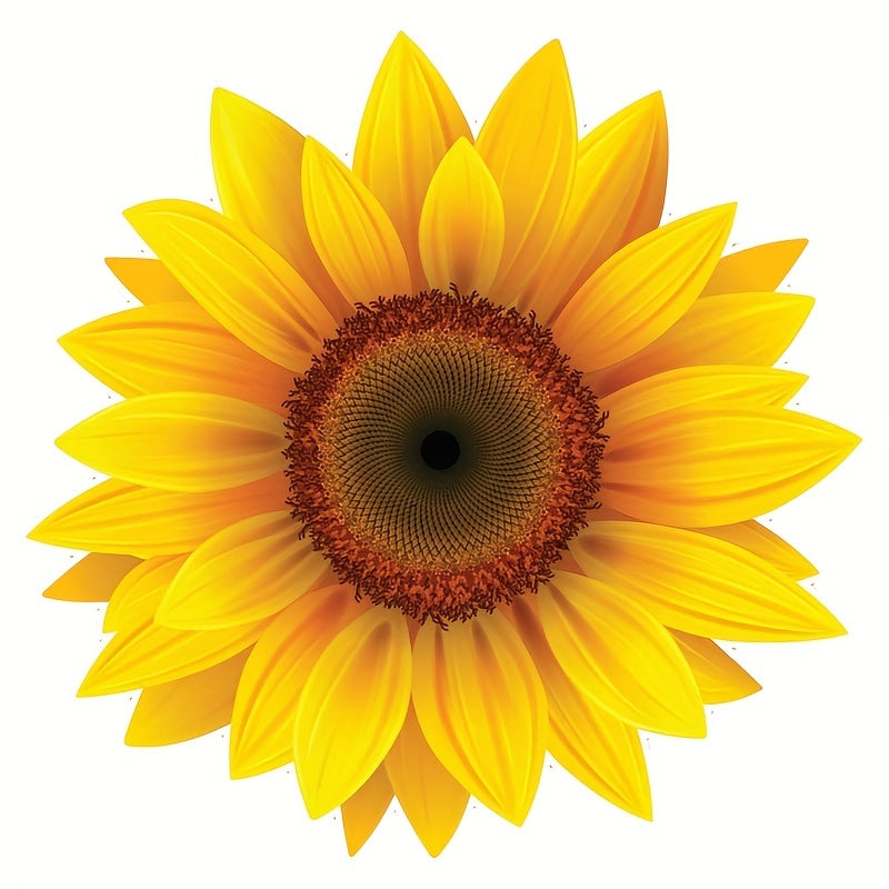 Sunflower Vinyl Waterproof Sticker Decal Car Laptop Wall Window Bumper 7