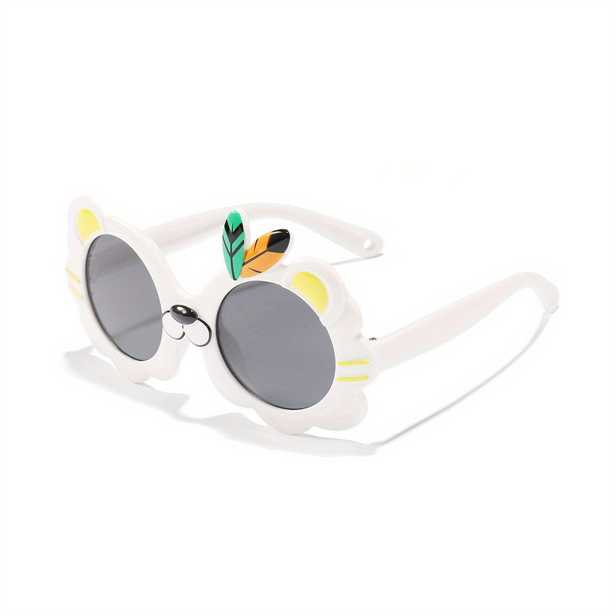 Lion Frame Sun Protection Sunglasses for Teens, Boys and Girls