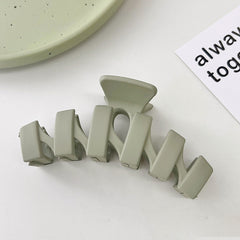 Colorful Acrylic Claw Clip Minimalist Women Hair Clip Gift For Her