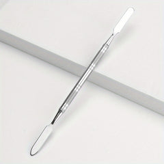 Stainless Steel Makeup Spatula Nail Art Stick Stirring Rod