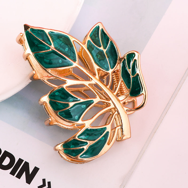 Metal Hair Claw Clips Flower Hair Clamp Geometric Hair Clips Hair Accessories