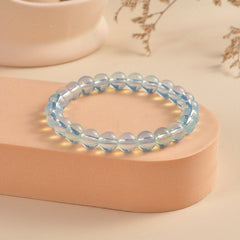 8mm Healing Stone Beaded Bracelet Boho Natural Crystal Stretch Bracelet