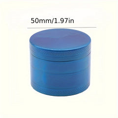 4 Layer 50MM Metal Grinder Spice Crusher Kitchen Supplies