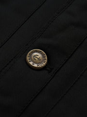 Men's Warm Fleece Cotton Biker Jacket Coat