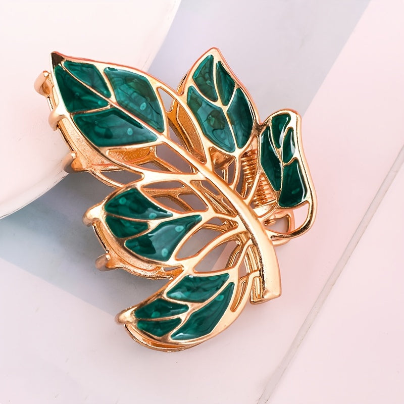 Metal Hair Claw Clips Flower Hair Clamp Geometric Hair Clips Hair Accessories