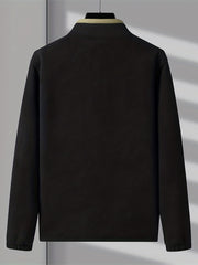 Men's Polar Fleece Stand Collar Jacket