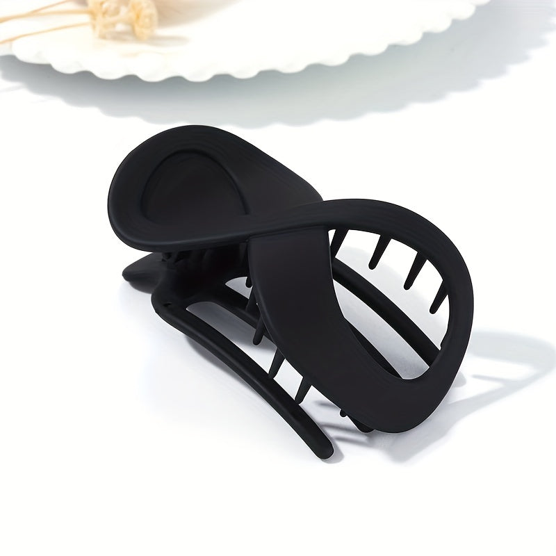 2pcs Acrylic Hair Claw Matte Hair Barrettes Women Girls Hair Accessories