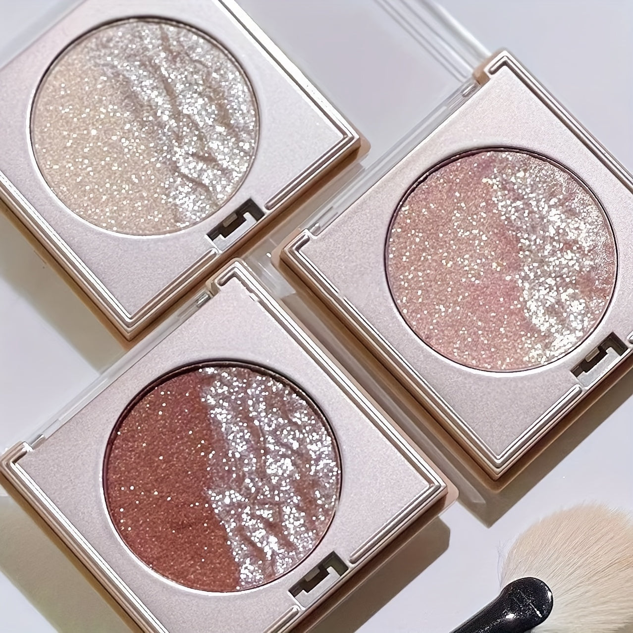 Lustrous Fairy Highlighting Blush & Eyeshadow Powder Dewy Finish