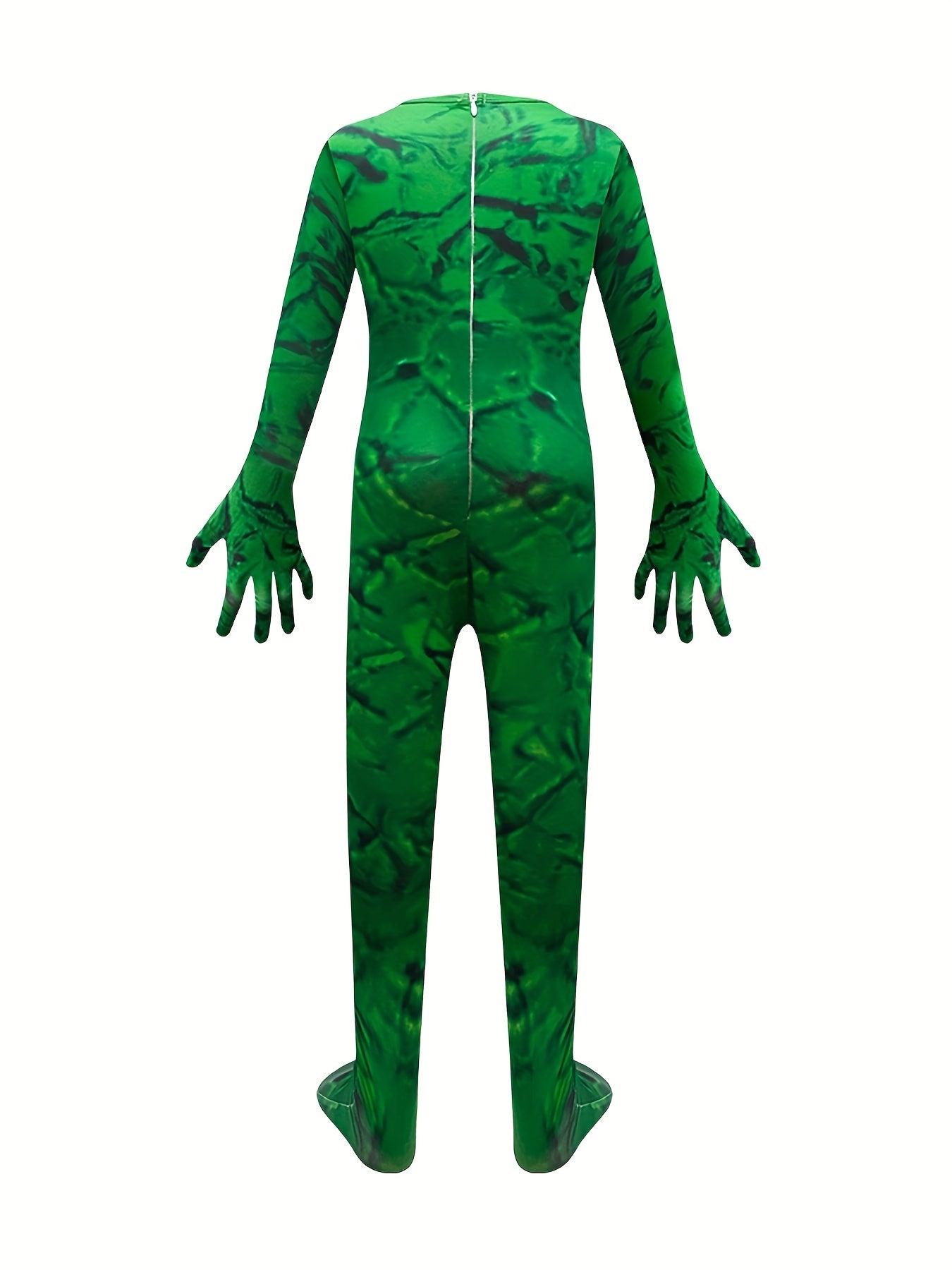 Kid's Halloween Cosplay Jumpsuit With Mask Character Dress Costume