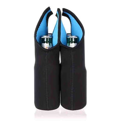 Neoprene Bottle Cooler Bag Insulated - Holds 6 Bottles