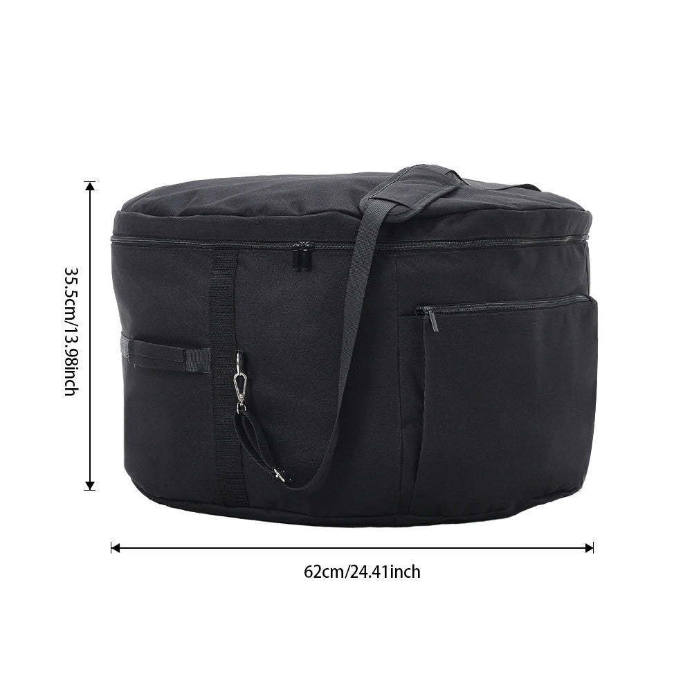 Round Insulated Bag Casserole Holder Reusable Picnic Bag