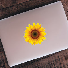 Sunflower Vinyl Waterproof Sticker Decal Car Laptop Wall Window Bumper 7