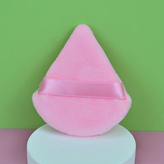 6pcs Powder Puff for Face Makeup Soft Triangle Puffs with Strap