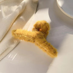 Women's Winter Fur Hair Clip Hair Accessories 1pc