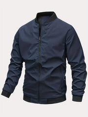 Men's Zipper Jacket Windbreaker Windproof Coat