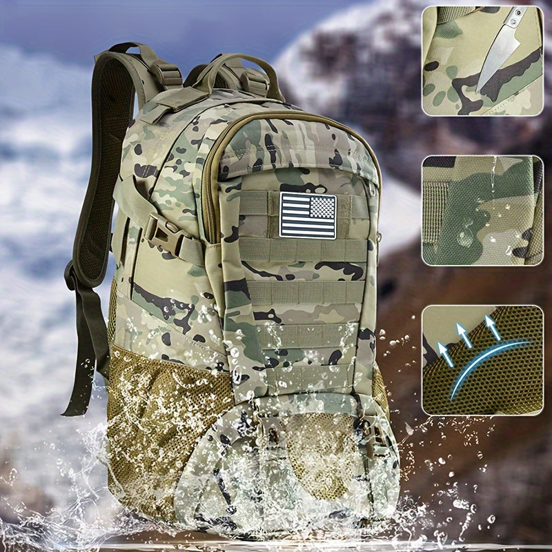 35L Portable Backpack for Camping, Climbing & Cycling