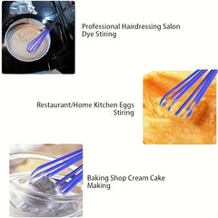 Plastic Whisk Salon Hair Coloring Mixer Tool