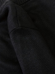 Men's Thermal Zip Up Jacket Stand up Collar Cardigan