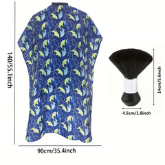 Kids' Hairdresser Cape with Snap Closure