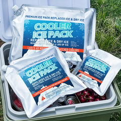 3pcs 4pcs Reusable Ice Pack Keep Cooler Bags Fresh