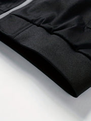 Men's Casual Windbreaker Jacket with Pockets for Outdoor Activities