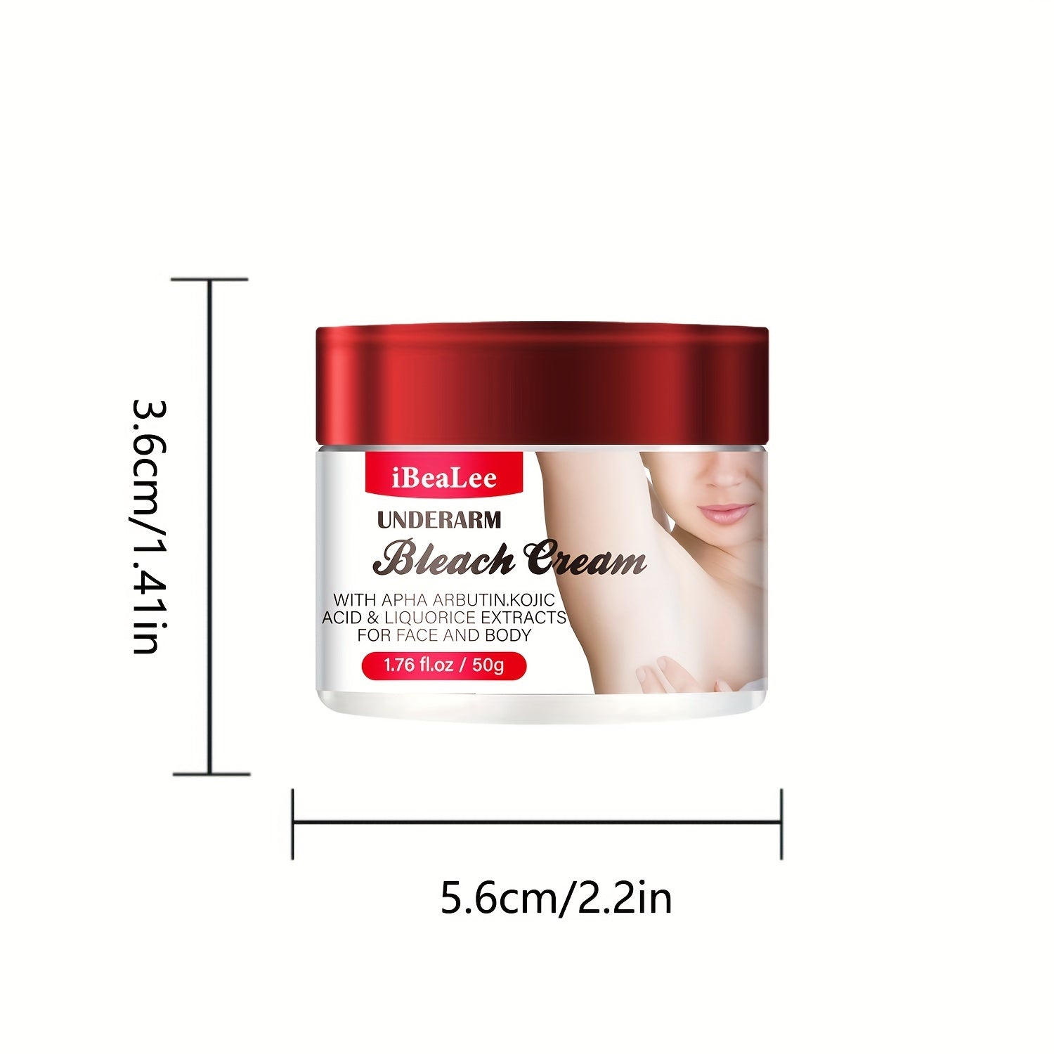 Dark Spot Corrector Cream Collagen Underarm Legs Knees Bikini Line 50g