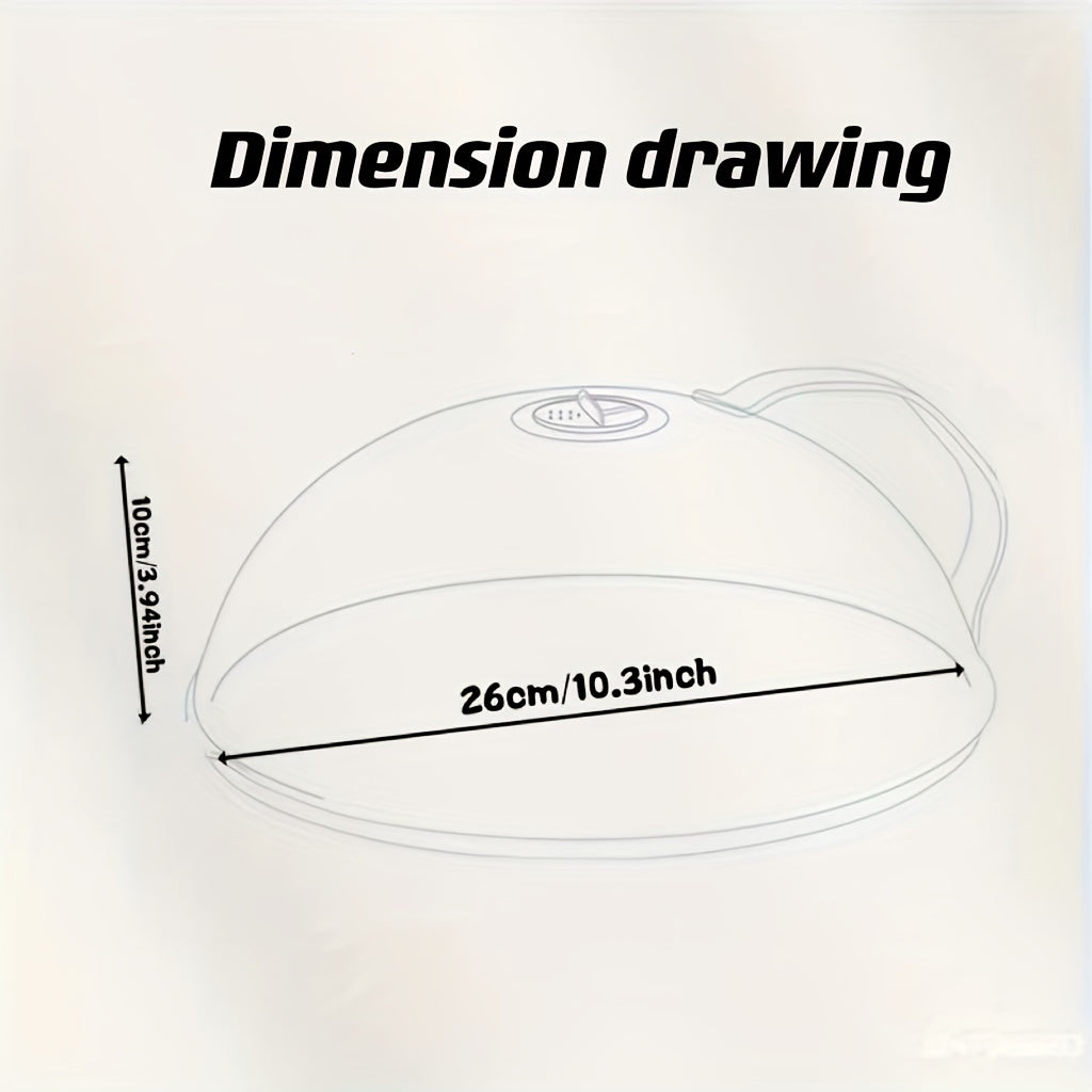 Reusable Microwave Splash Proof Glass Pot Cover, Essential for Home Kitchens