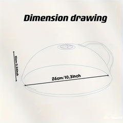 Reusable Microwave Splash Proof Glass Pot Cover, Essential for Home Kitchens