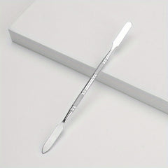Stainless Steel Makeup Spatula Nail Art Stick Stirring Rod