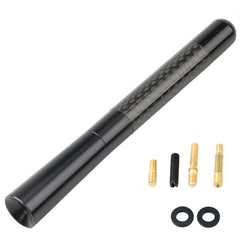 Universal Carbon Fiber Antenna Red Silvery Colorful Auto Accessories