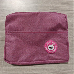 Insulated Lunch Bag Bear Pattern Waterproof Durable School Office Outdoor