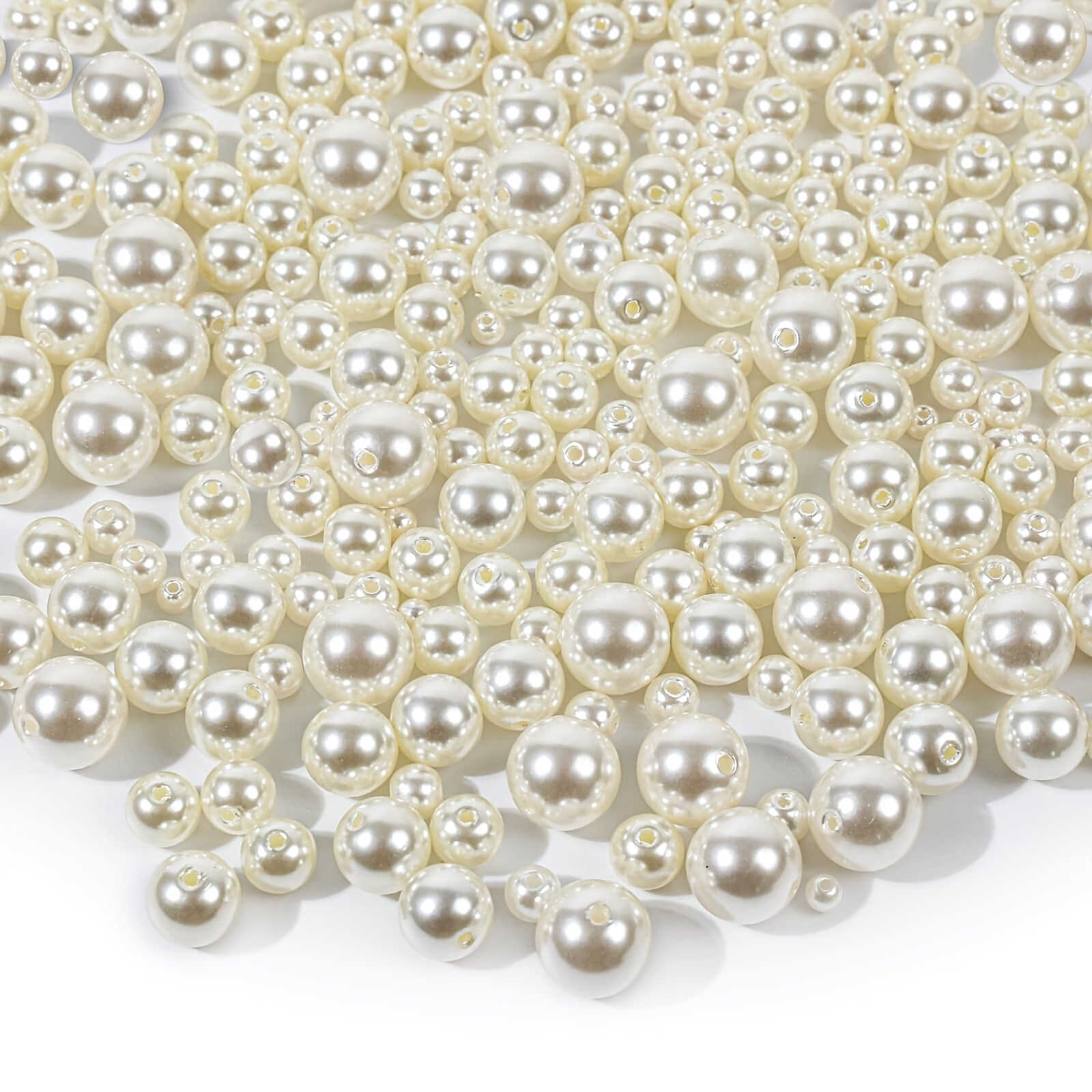 Ivory Pearl Craft Beads Loose Pearls For Jewelry Making