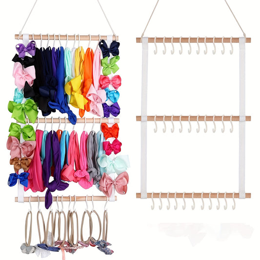 Wall Hanging Headband Holder Room Decoration Organizer Storage Rack