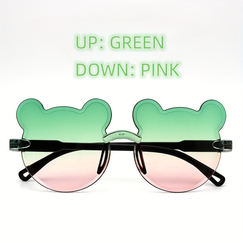 8 Pack Children's Sunglasses Bear Boys And Girls Accessories