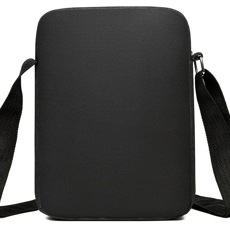 Stylish Canvas Crossbody Backpack Durable Water Resistant for Men's Daily Use