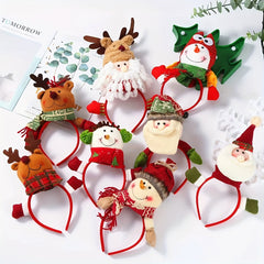 Girl's Christmas Decorations Headband Party Props Children's Head Hoop