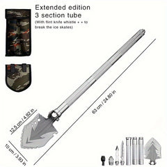 Multipurpose Garden Shovel - Durable and Versatile Camping Tool