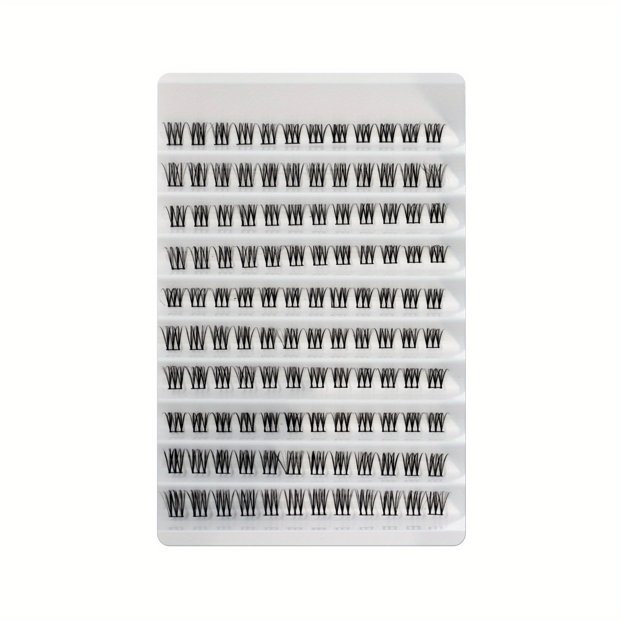 10 Rows Cluster False Eyelashes Large Capacity Individual Lashes