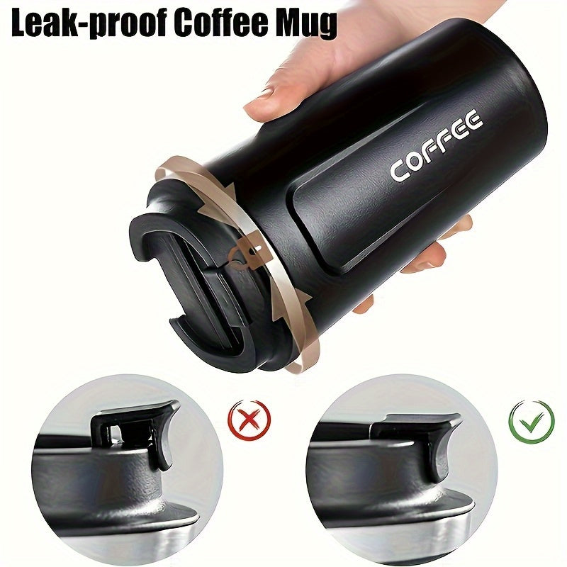 17oz Insulated Coffee Travel Mug Stainless Steel Double Wall Vacuum Leak Proof