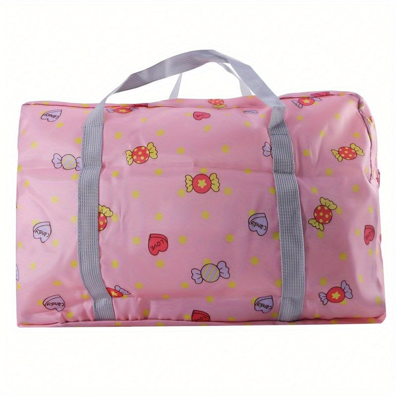 Large Capacity Foldable Duffel Luggage Bag Men Women Travel Bag