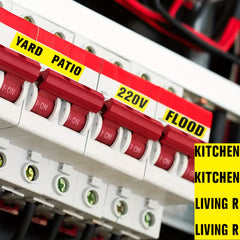 Waterproof Circuit Breaker Box Labels Reminder Stickers