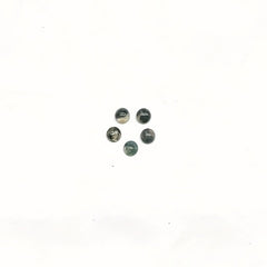 Agate Ring Face 8mm Round Flat Convex DIY B