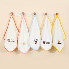 3 Pc Cartoon Kids Face Towel 5 Pc Set