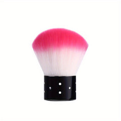 Acrylic Nail Art Dust Remover Brush Kabuki Powder Cleaner